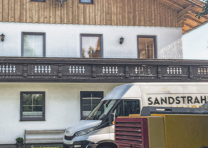 Mobiles Sandstrahlen | Sandstrahlservice Mairhofer aus Ried im Innkreis